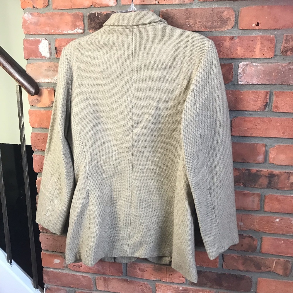 Giorgio Armani Jeans Y2K Wool Blazer Jacket Boxy Single Breast Lined Sport Coat - Picture 2 of 15